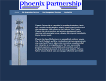 Tablet Screenshot of phoenixptrs.com